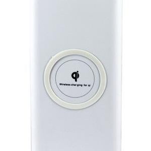 10000mAh Wireless Power Bank - White