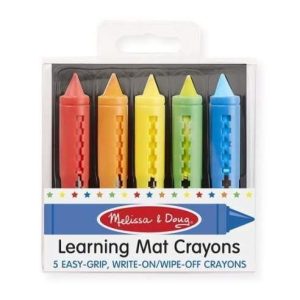 Melissa & Doug Learning Mat Crayons (Pre-Order)