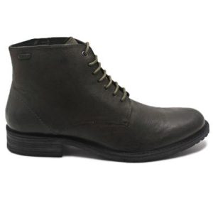 Genuine Leather Boots - Olive