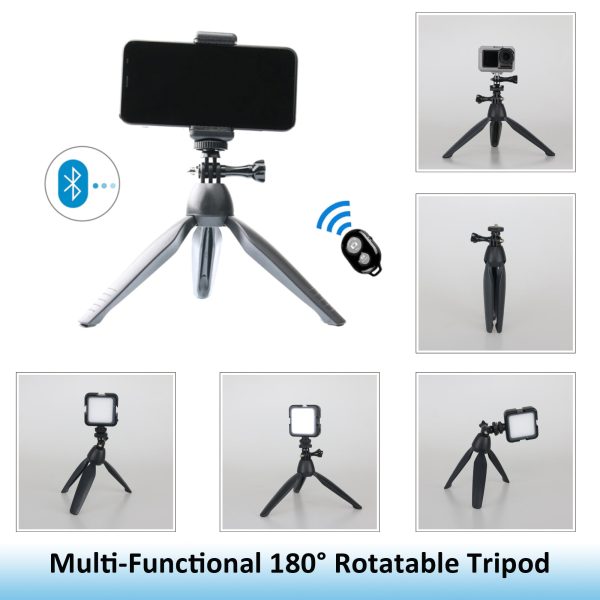 Selfie Tripod Stick Set For Mobile Phones And GoPro - Image 4