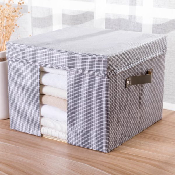 2 Pack Collapsible Fabric Storage Cube Box - Image 3