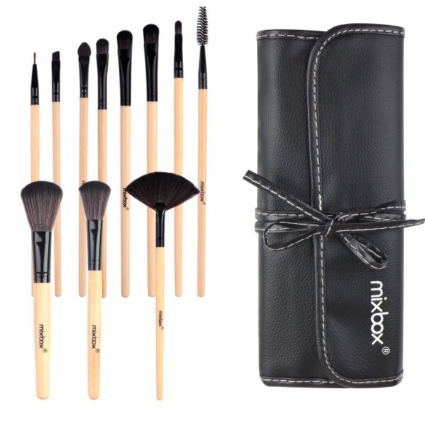 Professional 12Pcs Makeup Brush Set With Storage Bag