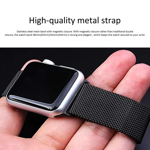 38/40mm Magnetic Milanese Strap for Apple Watch - Image 2