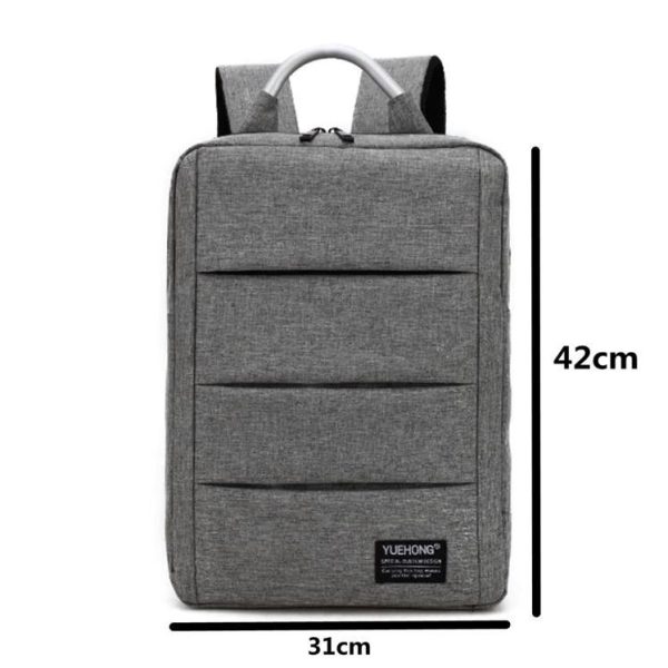 Soft Touch Laptop Backpack - Image 3