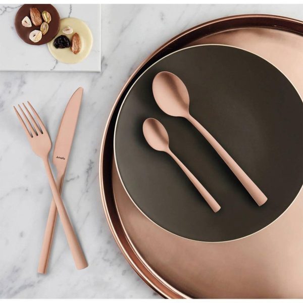 Manille 16pce Copper Cutlery Set - Image 3