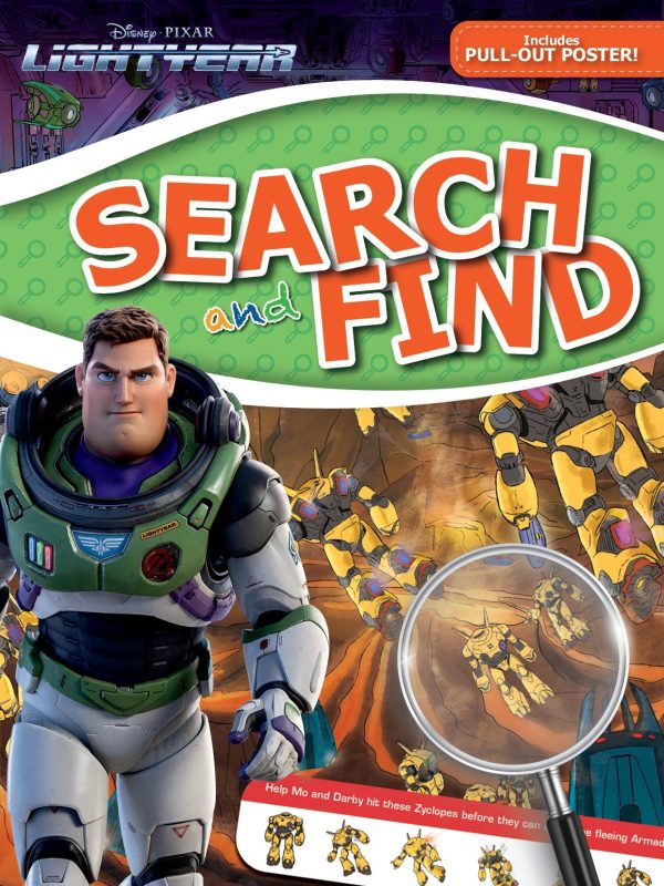 DISNEY PIXAR LIGHTYEAR - SEARCH AND FIND*