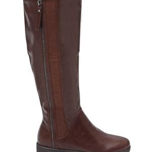 Knee High Boots  - Brown