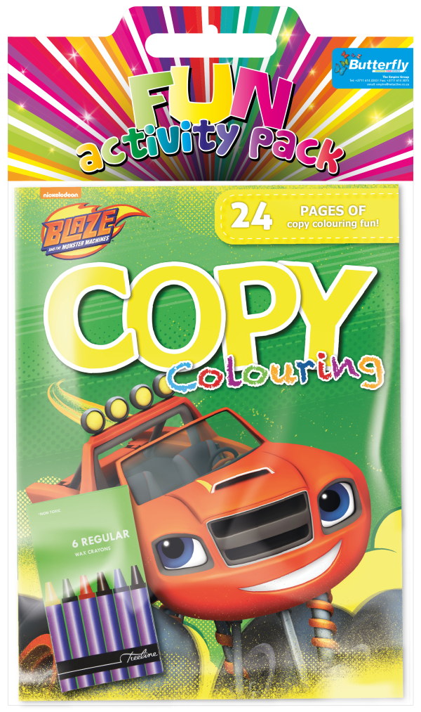 BLAZE - HANGING COLOURING PACK*