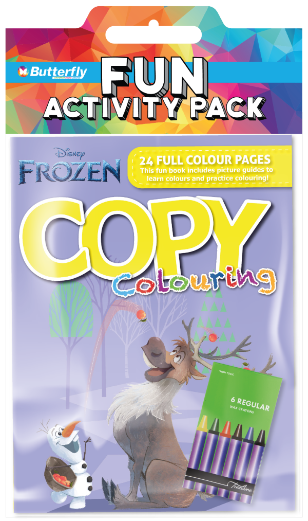 DISNEY FROZEN - HANGING COLOURING PACK