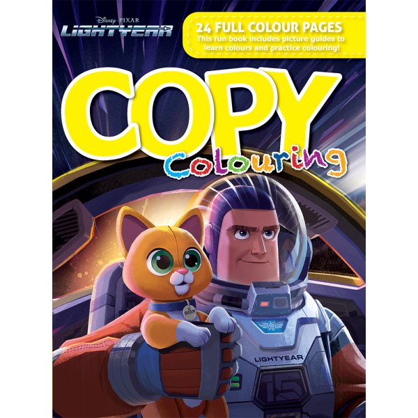 DISNEY*PIXAR LIGHTYEAR - 24PG COPY COLOUR BOOK*