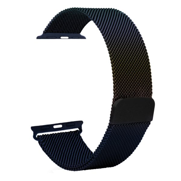 38/40mm Magnetic Milanese Strap For Apple Watch - Iridescent Black