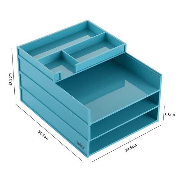 Stackable File Tray Stationary Organizer - Image 5