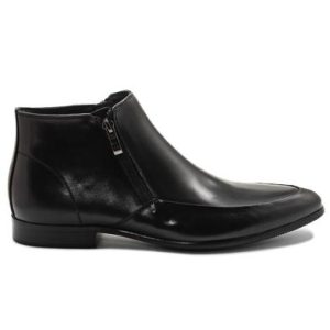 Genuine Leather Boot - Black