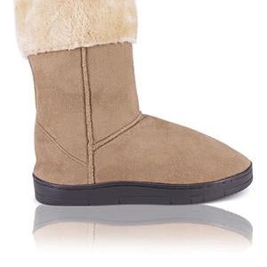 Fur Boots - Camel