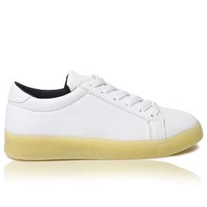 Ladies' Casual Sneakers - Yellow