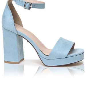 Block Heels - Light Blue