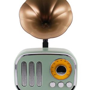 Wireless Vintage Speaker - Green