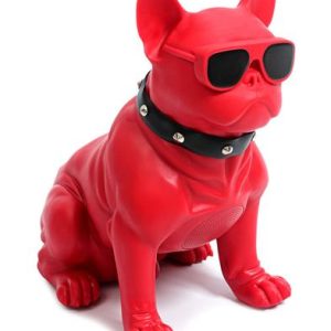 French Bulldog Bluetooth Speaker - Red