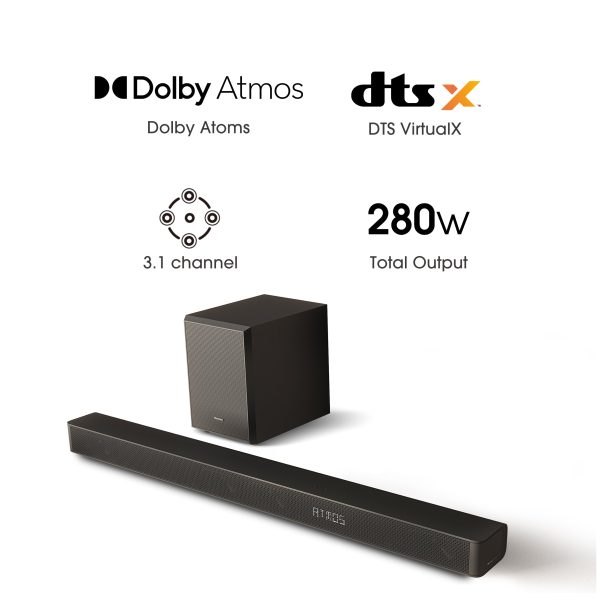 Hisense 3.1 Ch Soundbar  with wireless subwoofer - Image 2