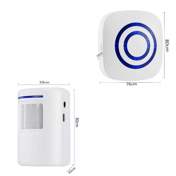 Wireless Motion Detector Sensor Alarm (Clearing Item) - Image 2