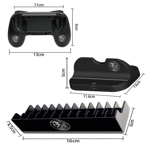 Charging Base Controller Grip & Disk Rack Set for Switch - Image 4