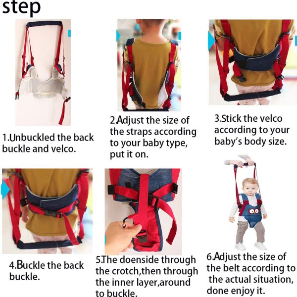 Adjustable Handheld Baby Walking Harness - Image 4