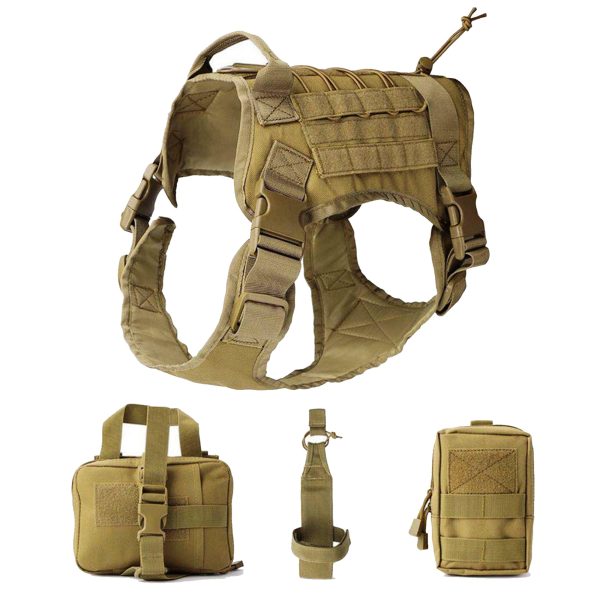 Tactical Dog Harness Vest Set - XL