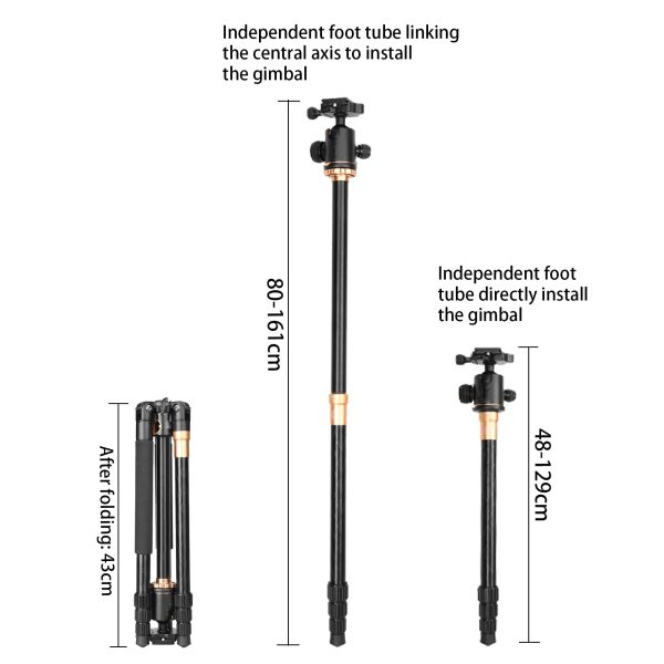 Transverse Center Vertical Angle Camera Tripod - Image 4