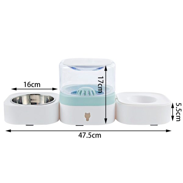 Pet Food Bowl & Automatic Water Feeder - Image 4