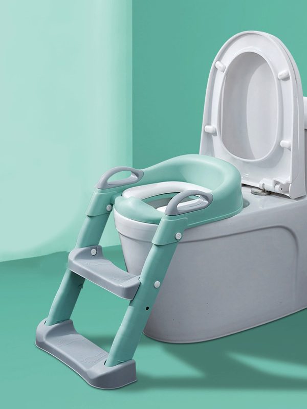 Foldable Potty Training Toilet Seat Ladder Step - Image 3