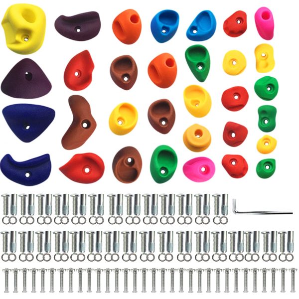 32Pcs Kids Rock Climbing Set