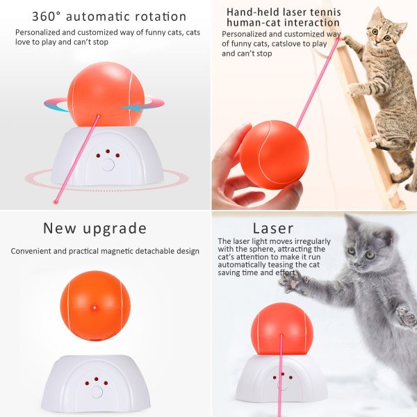 Automatic Laser Ball Cat Interactive Toy - Image 4