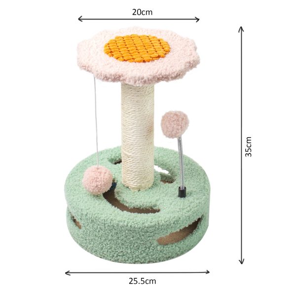 Cat Scratching Sisal Post Cat Climbing Tree - Image 5