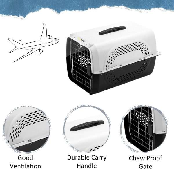 Heavy Duty Pet Travel Crate Carrier - 10kg - Image 2