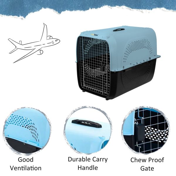 Heavy Duty Pet Travel Crate Carrier - 20kg - Image 6