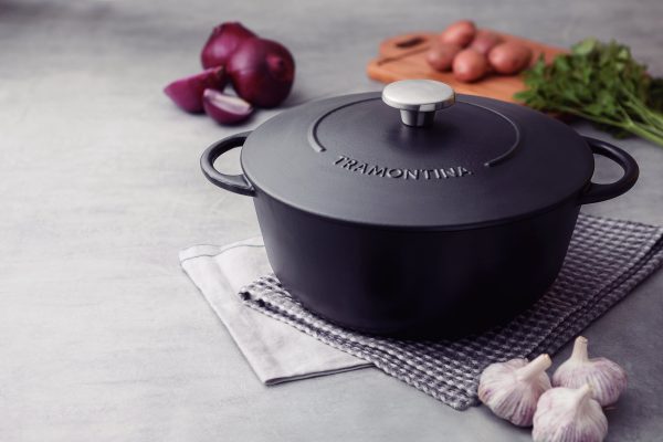 Cast Iron Casserole with Interior Nonstick Coating 28cm 6l -Trento (nonstick) - Image 3