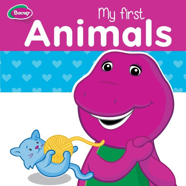 BARNEY BOARD BOOK - MY FIRST ANIMALS*