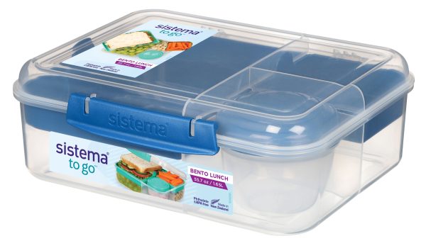 1.65L Bento lunch To Go With Yogurt Pot - Image 3