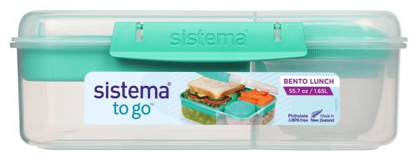 1.65L Bento lunch To Go With Yogurt Pot - Image 2