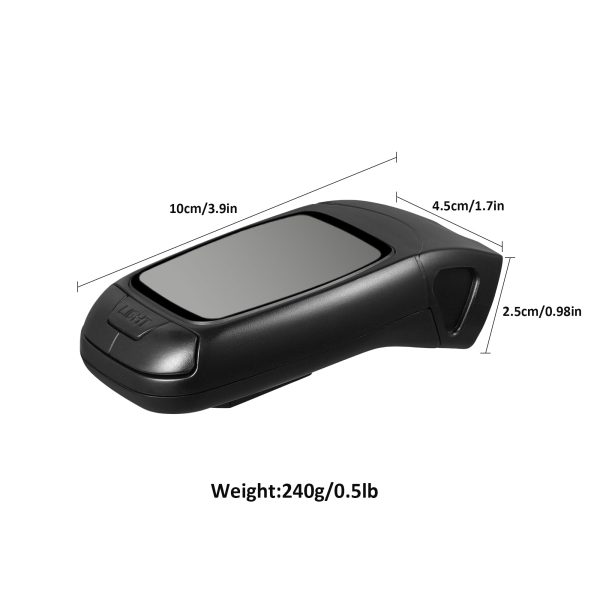 Cycle Computer Bicycle Odometer Speedometer with Light and Horn - Image 5