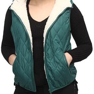 Sleeveless Jacket - Green