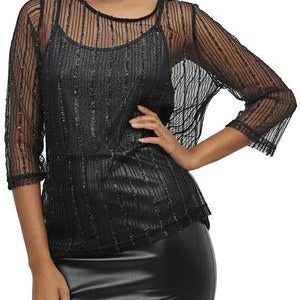 Mesh Top - Black