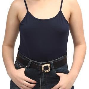 Strappy Vest - Navy