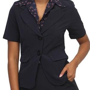 Short Sleeve Blazer - Navy