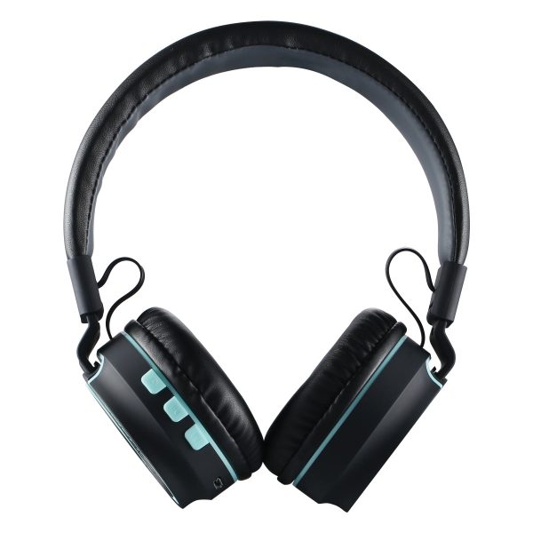 BLUETOOTH HEADPHONES WITH BUILT-IN FM RADIO & MICRO SD CARD SLOT - Image 5