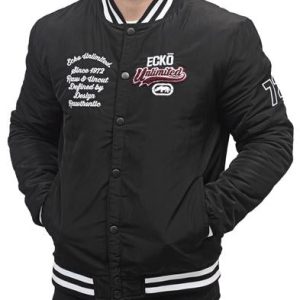 Ecko Bomber Jacket - Black