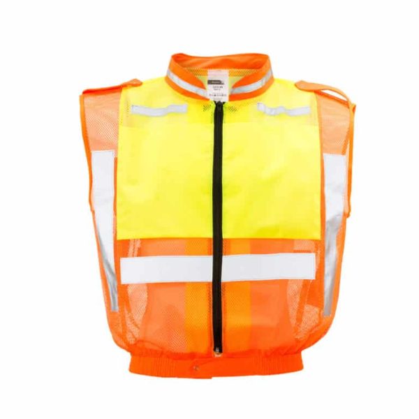 2-Tone Reflective Jacket Sleeveless Jacket