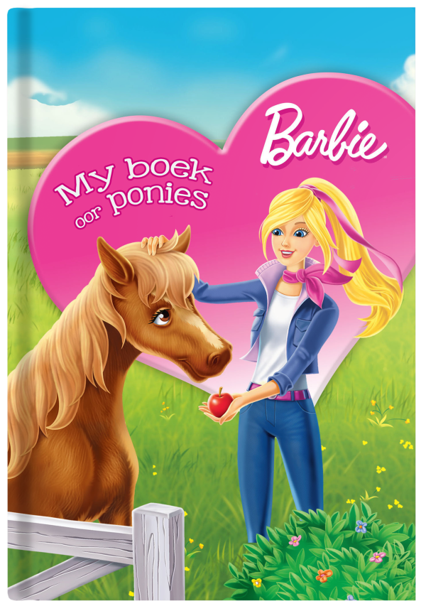 BARBIE - MY BOEK OOR PONIES MHB*