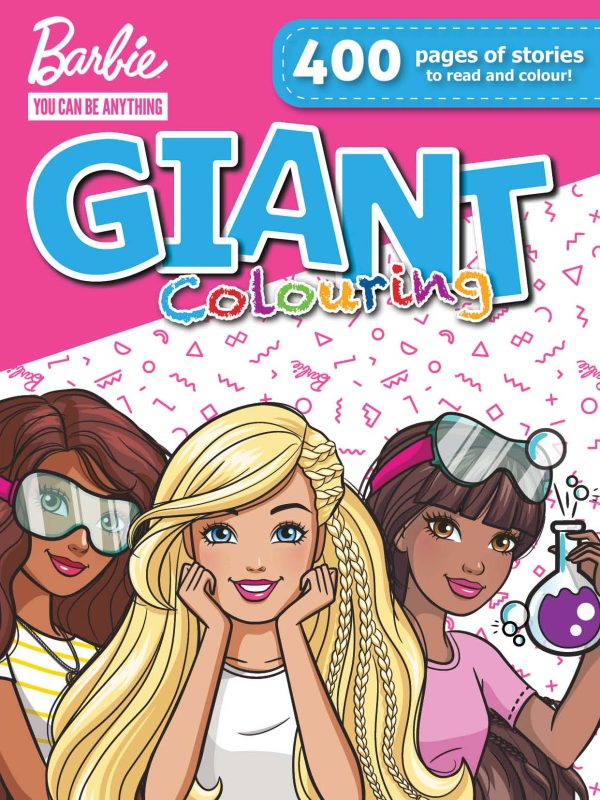 BARBIE - 400PG GIANT COLOURING BOOK