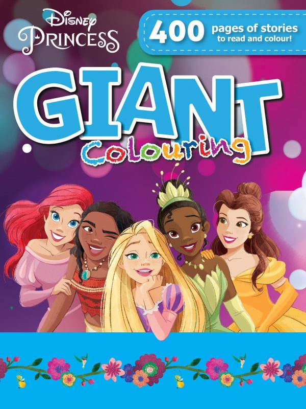 DISNEY PRINCESS - 400PG GIANT COLOURING BOOK